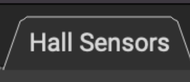 Hall Sensors button in VESC Tool
